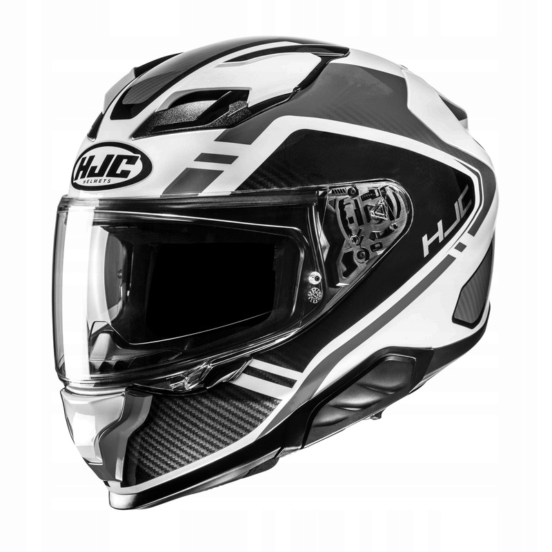 Motocyklová Prilba Hjc F71 Tozz Black/white L