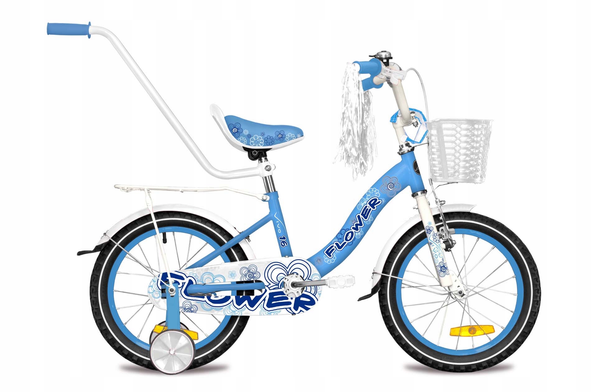 ROWEREK DLA DZIEWCZYNKI ROWER DZIECIĘCY BELLA 16 Materiał ramy stal