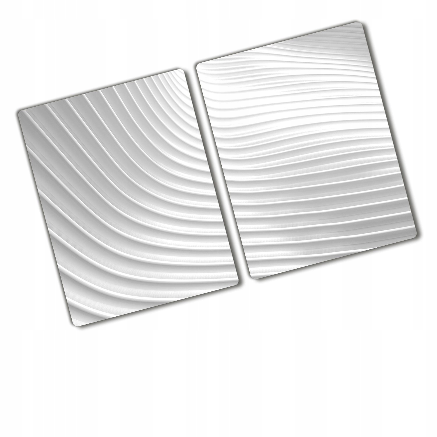 

Deska do krojenia szklana Abstrakcja linie Sztuka