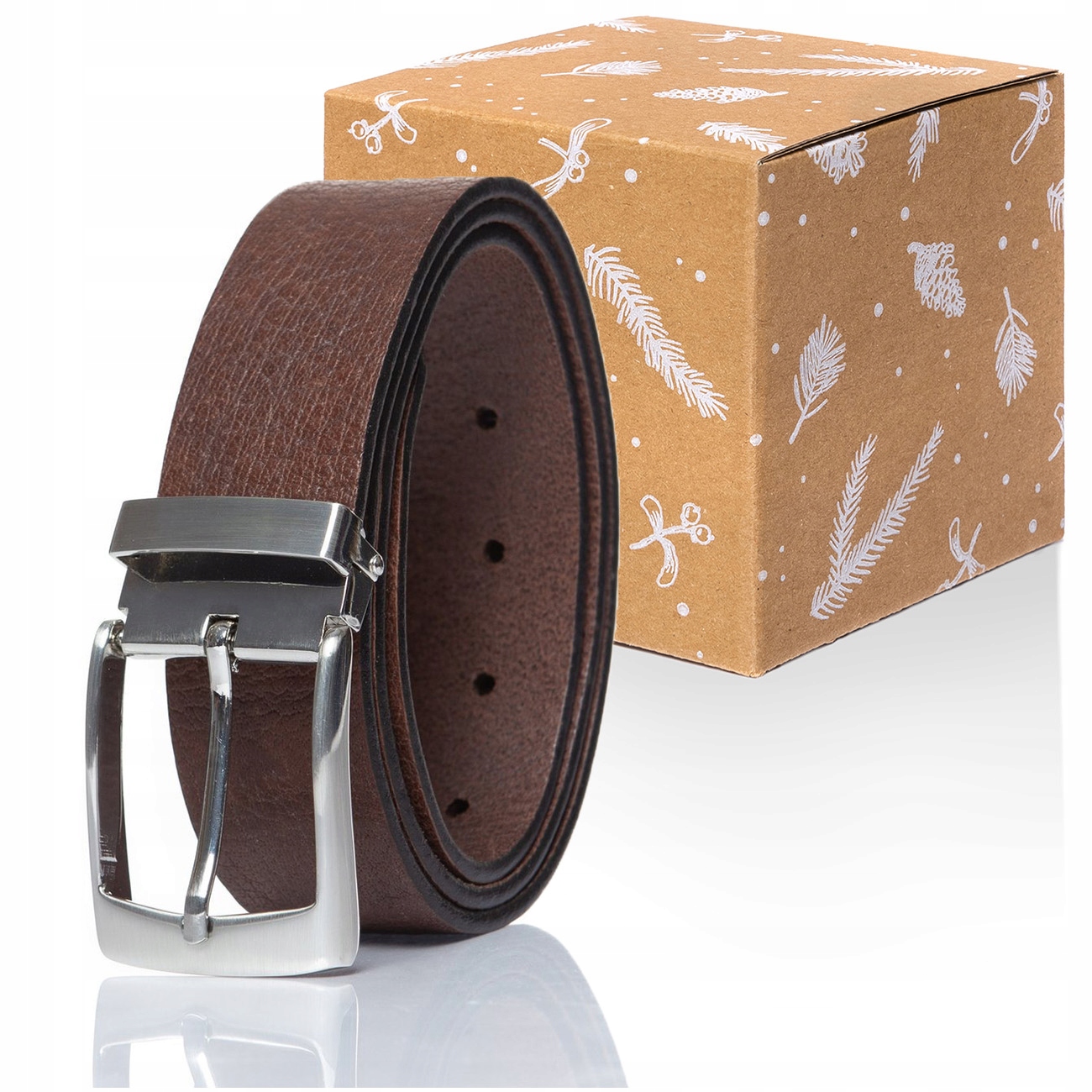 

Mustang Belt Męski Pasek Skórzany Klasyczny 100