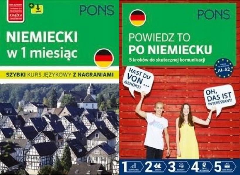 Niemiecki w 1 miesiąc + Powiedz to po niemiecku