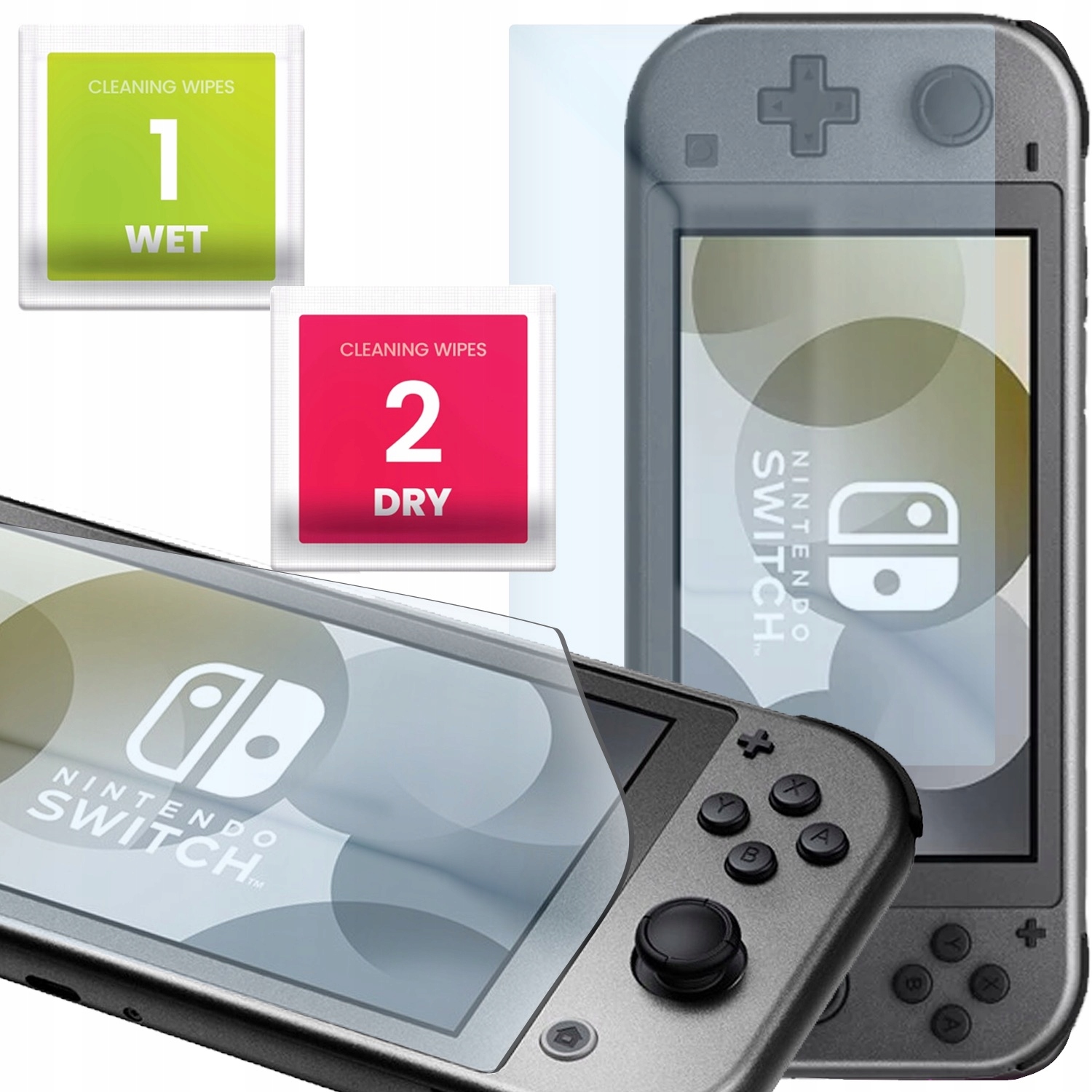 Szkło Hybrydowe Do Nintendo Switch Lite (Ochronne, Szybka 9H, Na Ekran)