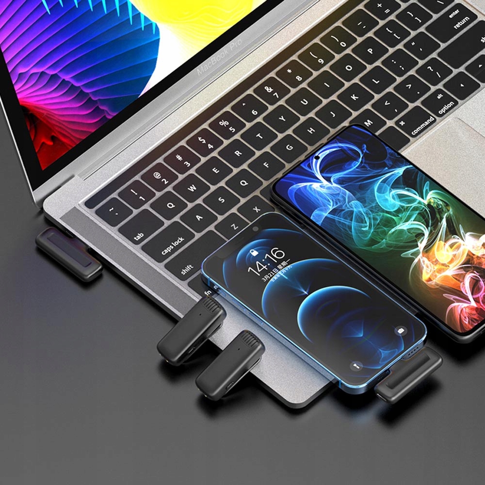 Zestaw Bezprzewodowy Mikrofon Ulanzi J12 Lightning iPhone Kod producenta 2885