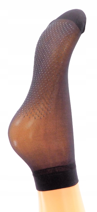 

Katy skarpetki-stopki lycra 20den Abs nero 2PARY