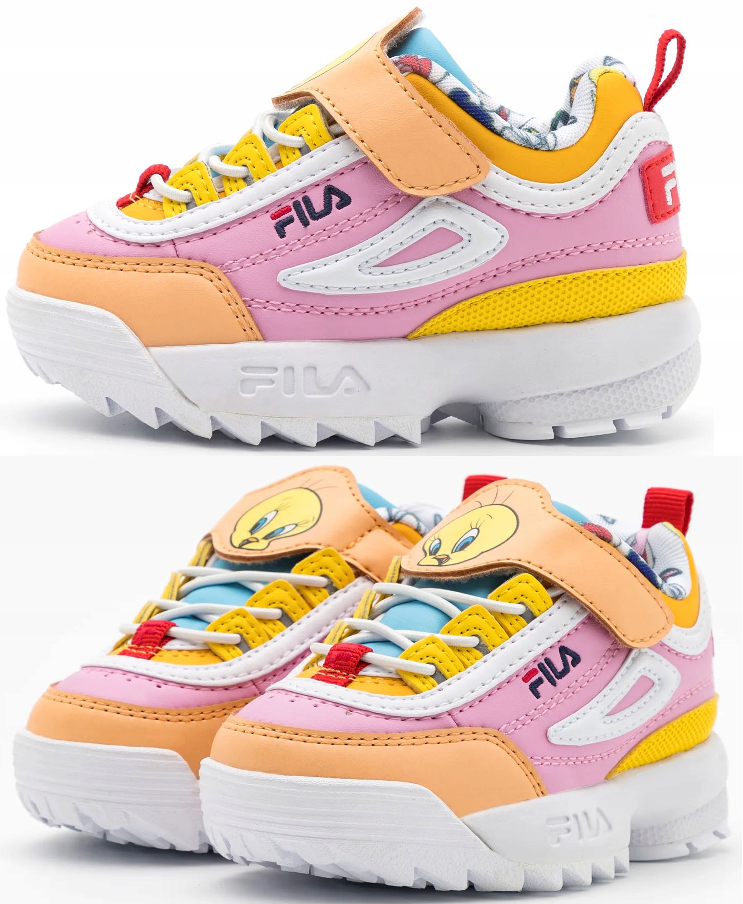 

Buty Dziecięce Fila Disruptor Tweety Buciki R.22