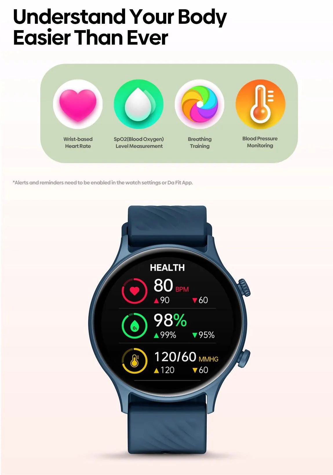 SMARTWATCH ZEBLAZE BTALK 2 LITE - FITNESS ZDROWIE TELEFON OSOBISTY ASYSTENT Stan opakowania oryginalne