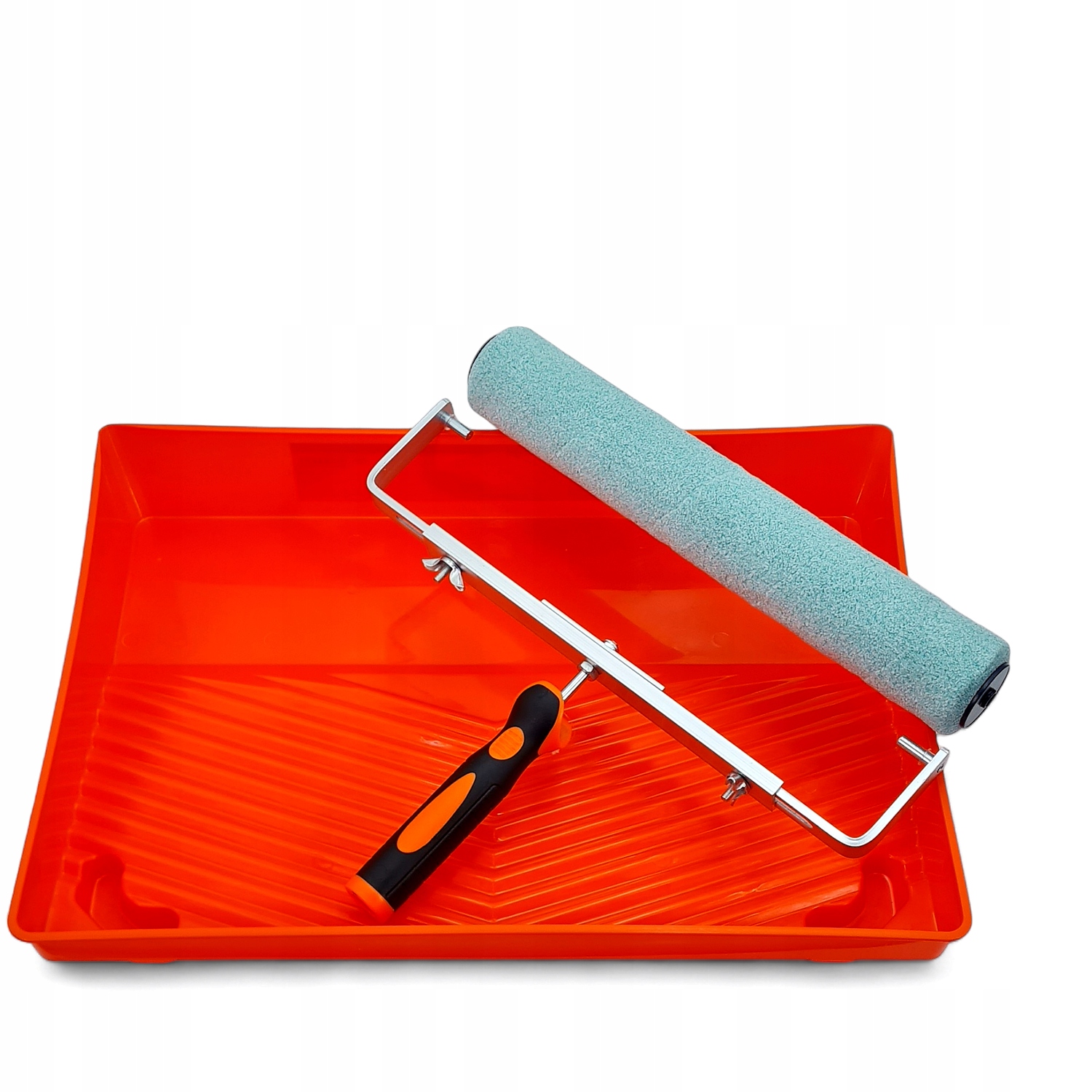 Motive Zestaw Szeroki 40cm Wałek Green Fibra 40cm/10mm Kuweta Uchwyt