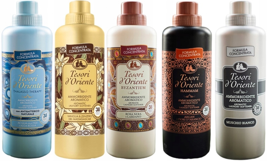 Levně Tesori d'Oriente Sada 5 italských tekutá aviváž 760 ml Tvbhm