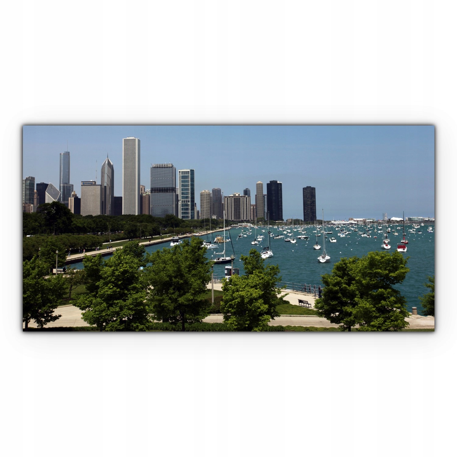Obraz na plátně nástěnný 140x70 Chicago Město Usa