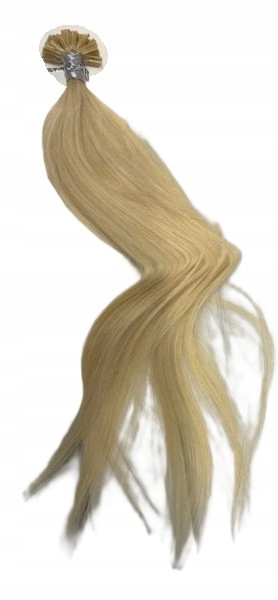 Příčesek polodlouhé přírodní blond vlasy 45 cm Vivien