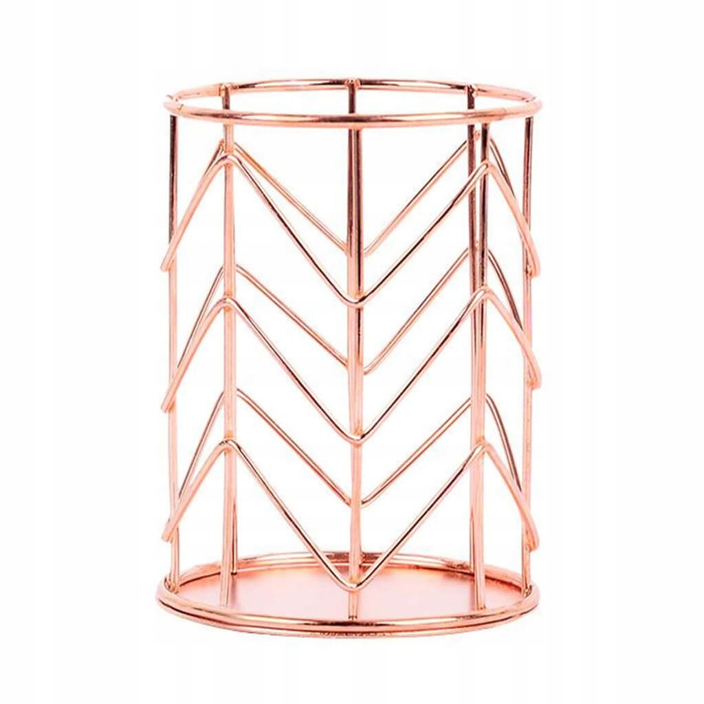 

Fancy przybornik, pojemnik różowe złoto, Rose Gold