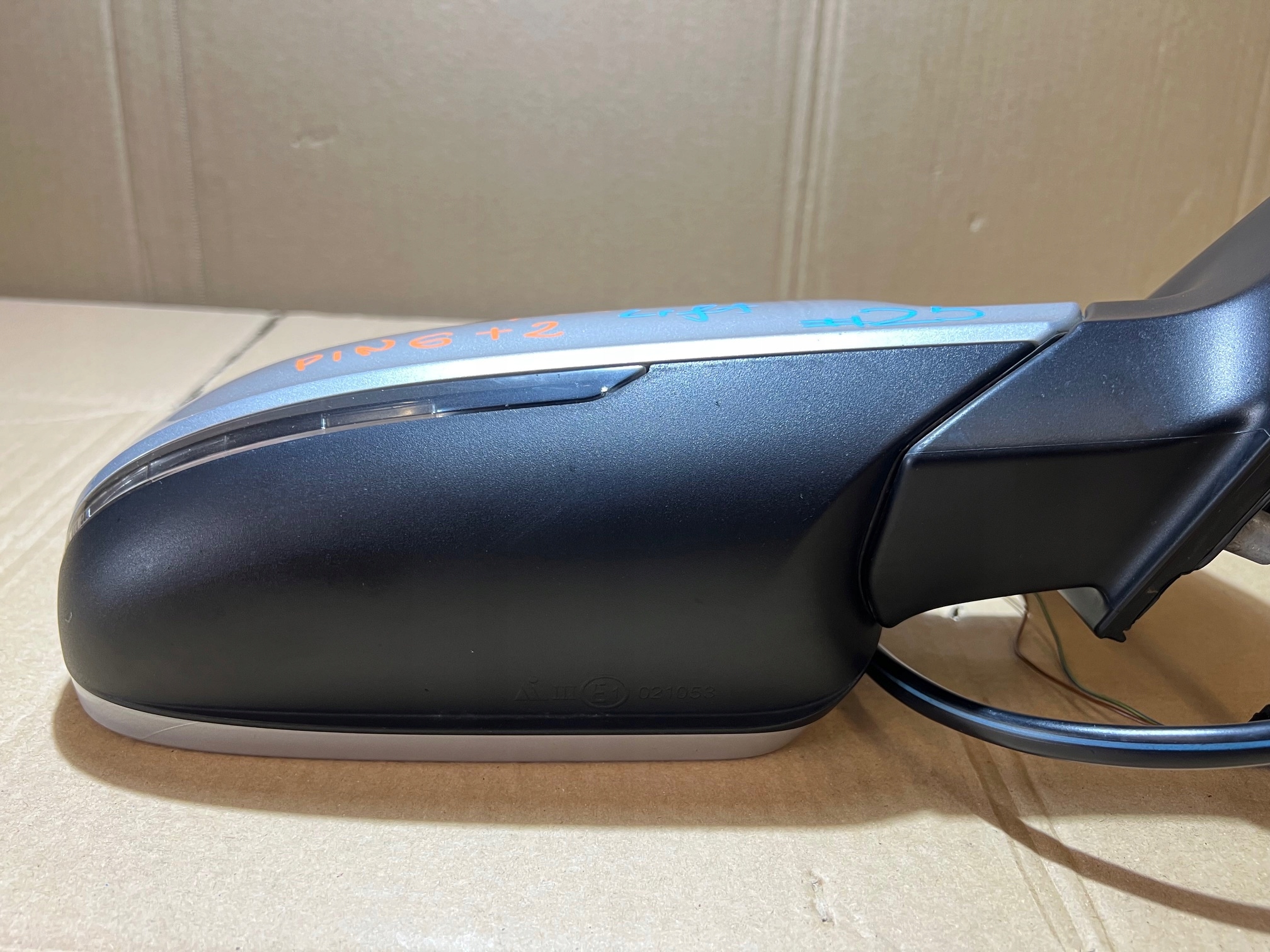 AUDI A4 B8 LIFT mirror exterior right 6 + 2 PIN LX7W