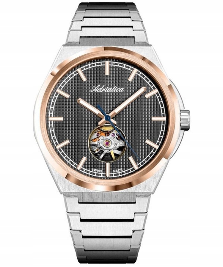 Pánské hodinky Adriatica Classic Open Heart Automatic
