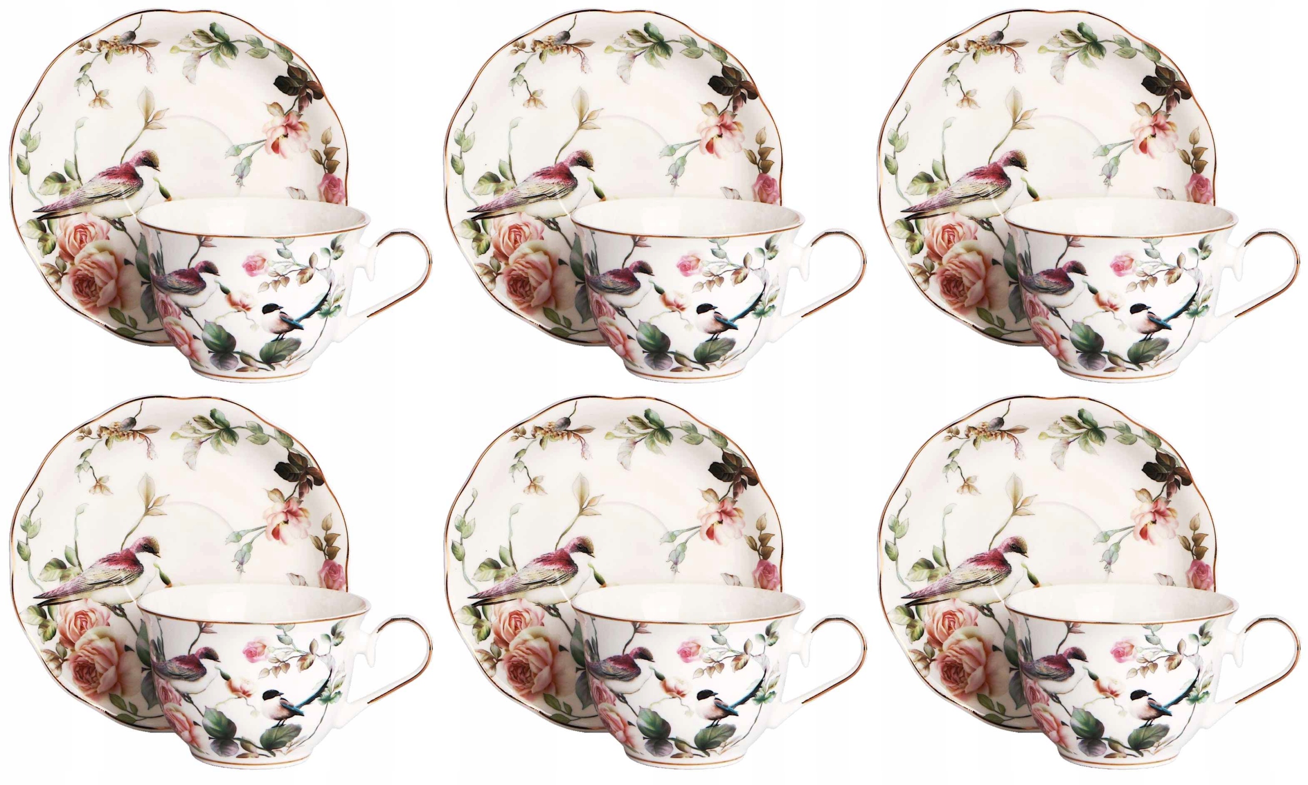 Porcelánový komplet šálky Canaria 270 ml 6+6