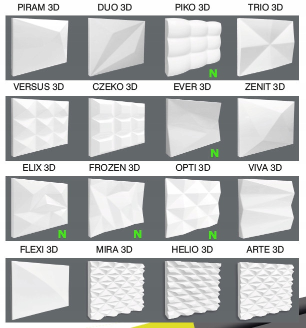 Komoda 3D 120 cm - nowoczesne meble 3D Marka inna