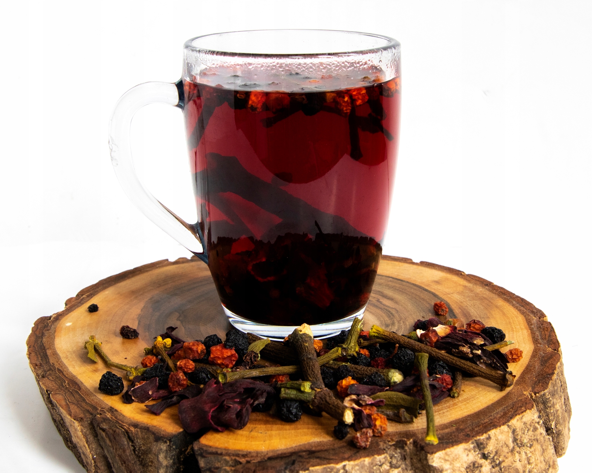 Gelviu Herbata ziołowa napar z jemioły i owoców z hibiskusem doypack 150g Marka Gelviu