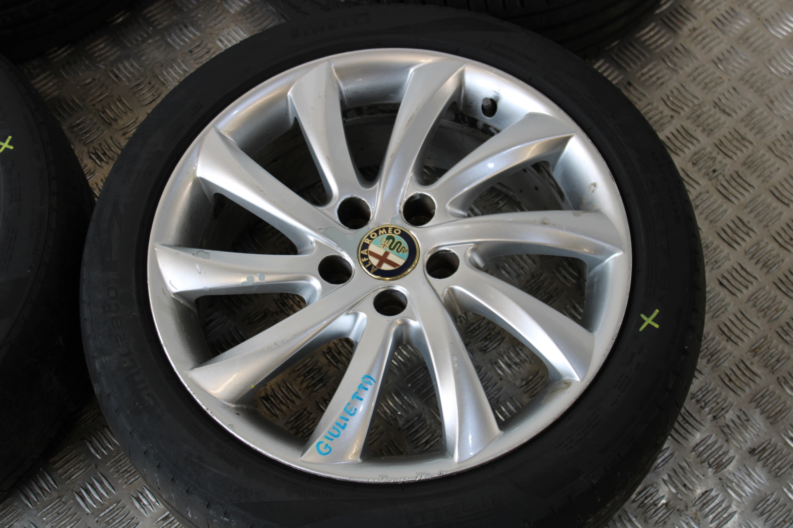 wheels discs disc 225/45 R17 ALFA ROMEO GIULIETTA 2.0MJ
