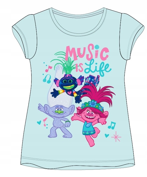 

Nowa Bluzka licencja Trolle Girl - 122