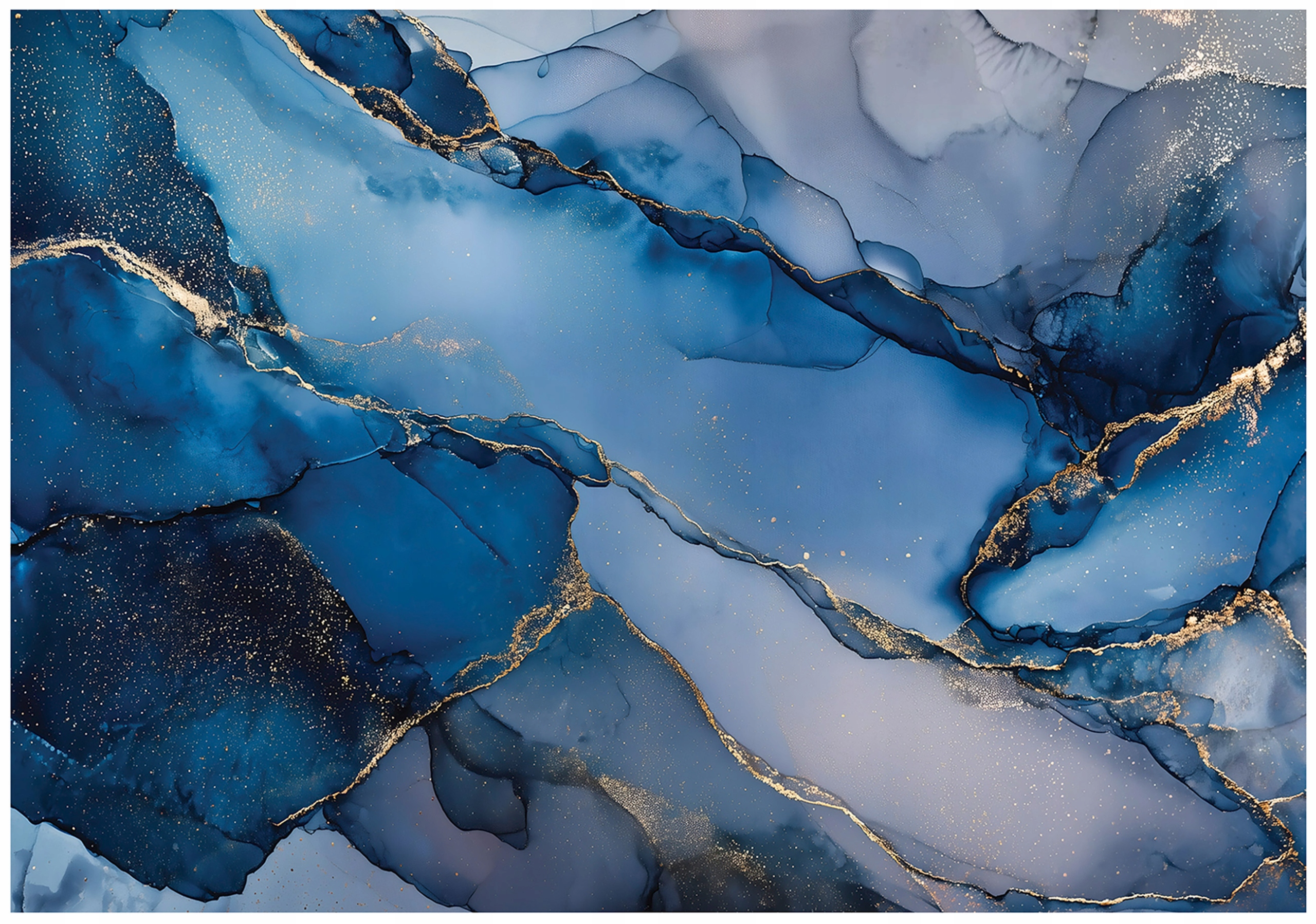 Fototapeta Mramor Modrý Abstrakce Na Zeď Ložnice Obývací Pokoj 150x105