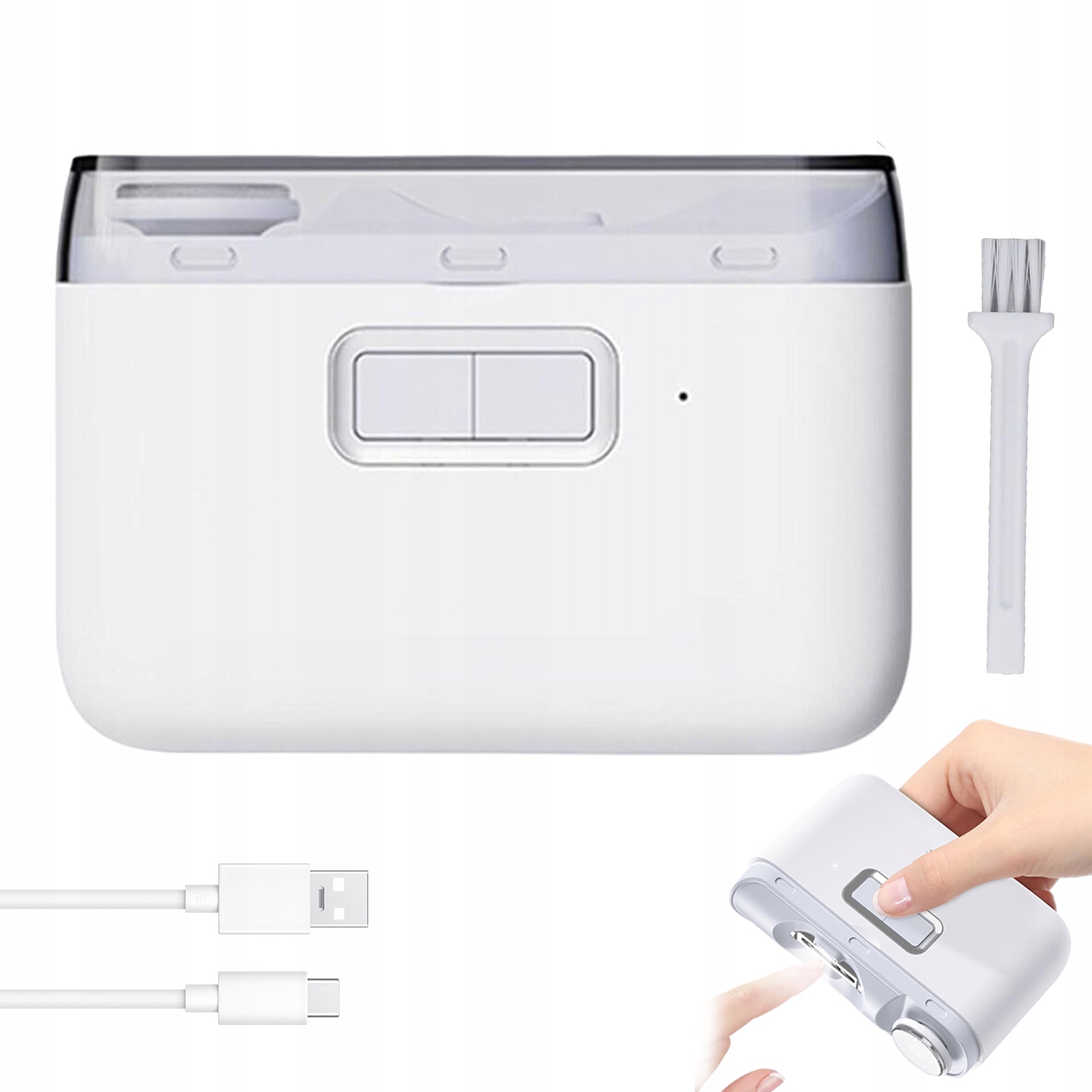 Elektrický Zastřihovač Nehtů S Led Regulací Rychlosti