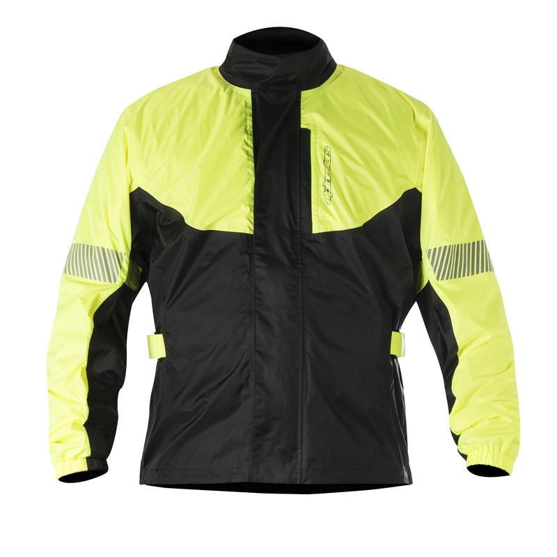 Nepremokavá Motocyklová Bunda Alpinestars Hurricane Yellow/black Xs