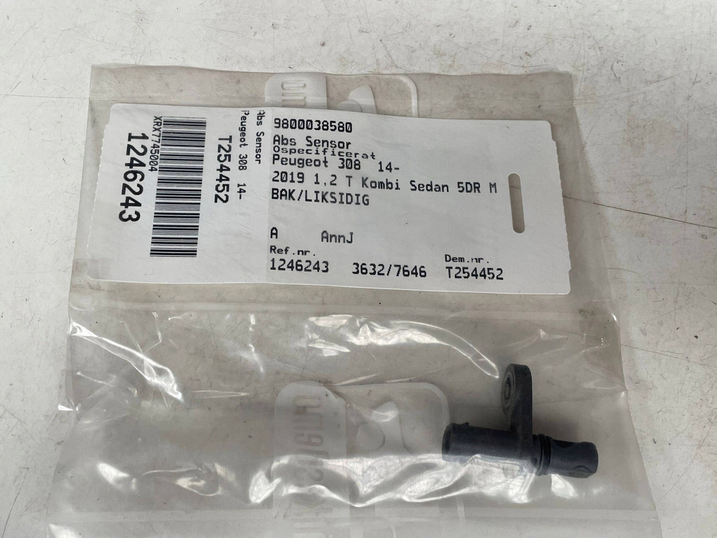 Sensor ABS heck OPEL MOKKA B 9810961080 @M