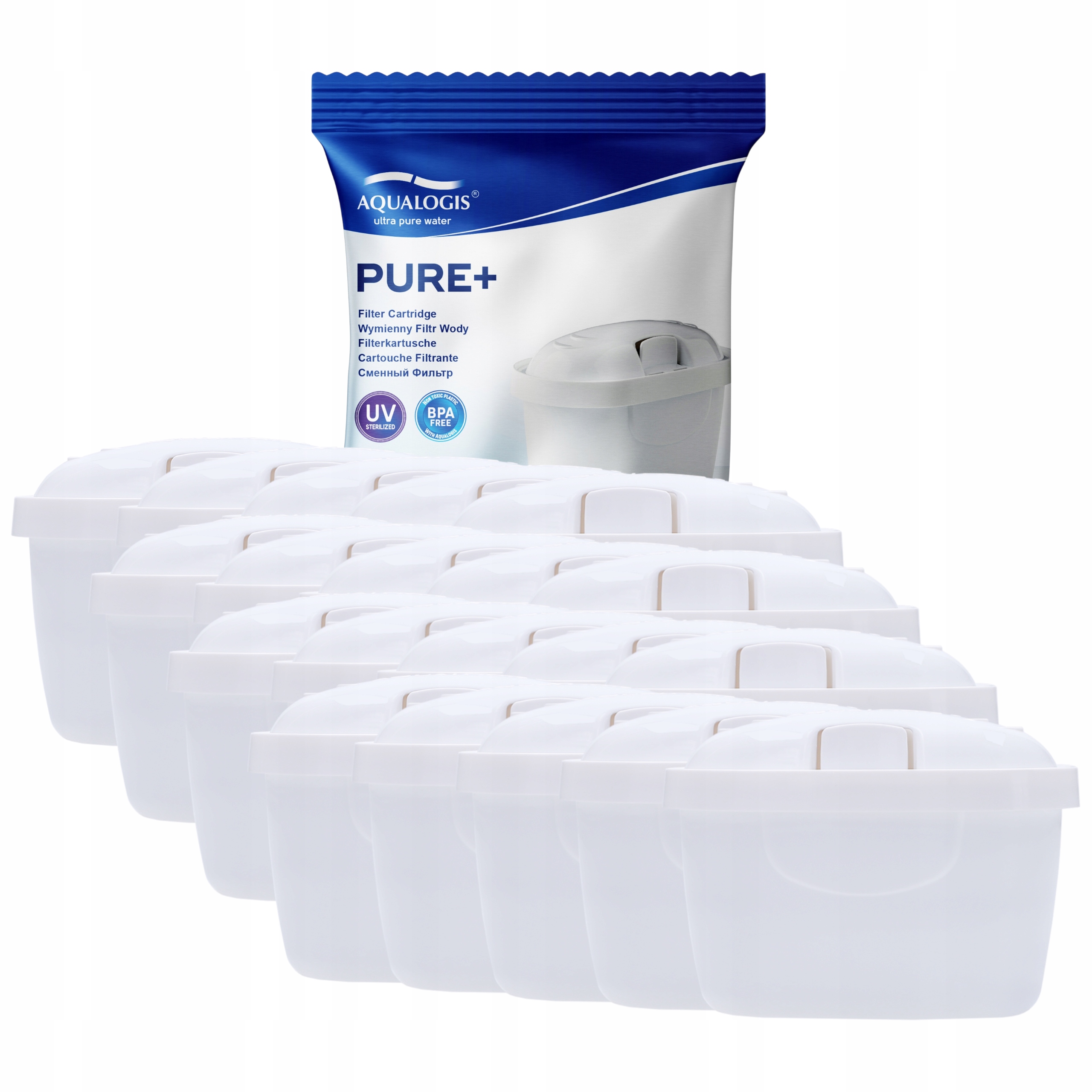 Filtrační vložka Aqualogis Pure+ 20 ks do konvice Brita Dafi náhradní