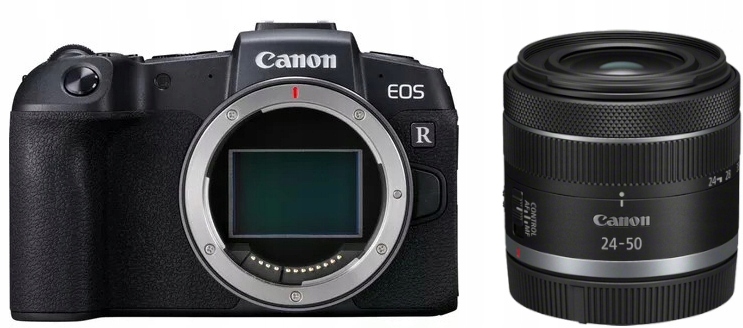 Aparat Bezlusterkowy Canon Eos Rp Rf 24-50mm F4.5-6.3 Is Stm Stabilizacja