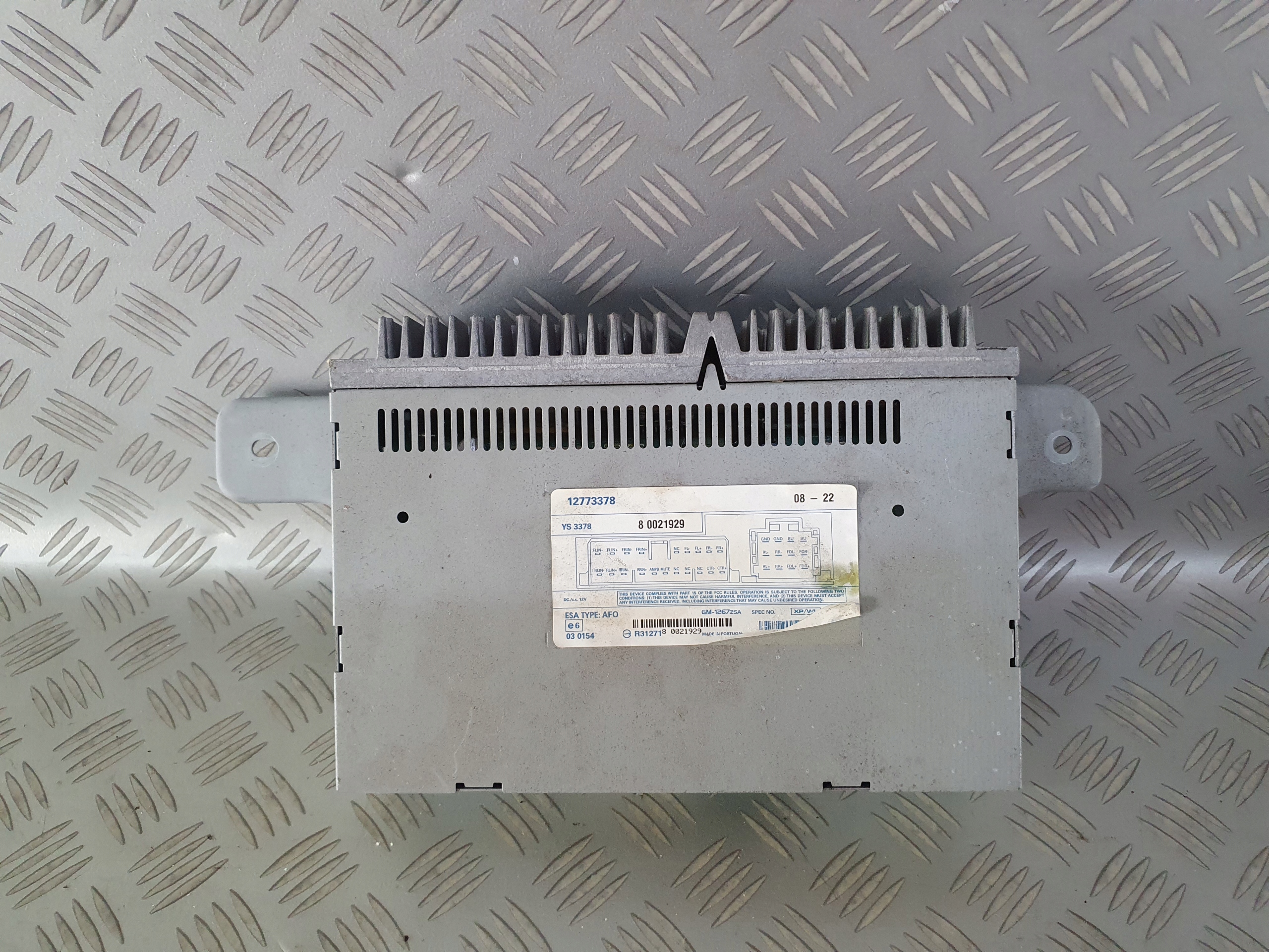 12773378 - SAAB 93 9-3 КАБРИОЛЕТ РАДИО УСИЛИТЕЛЬ