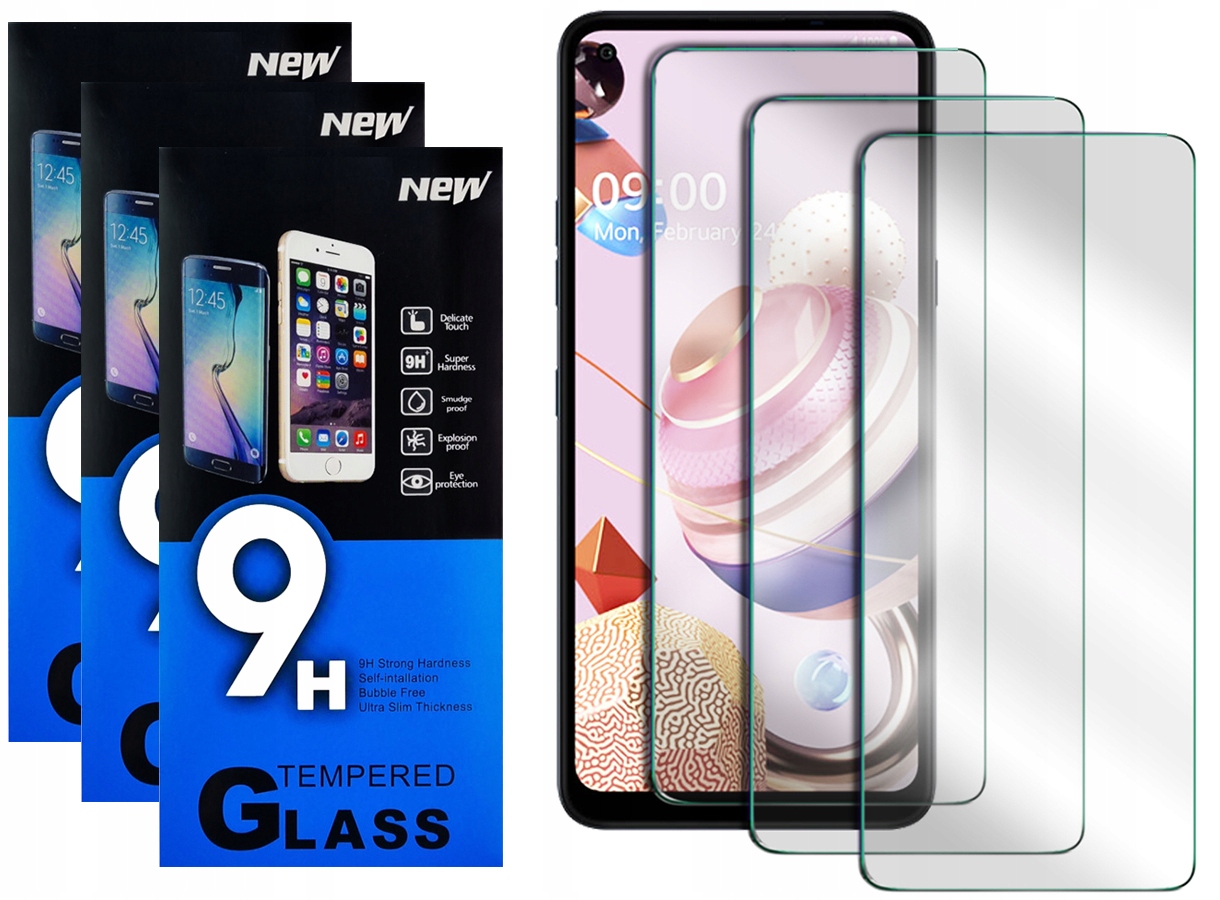 

Szkło Hartowane Szybka Do Lg K51S 3szt