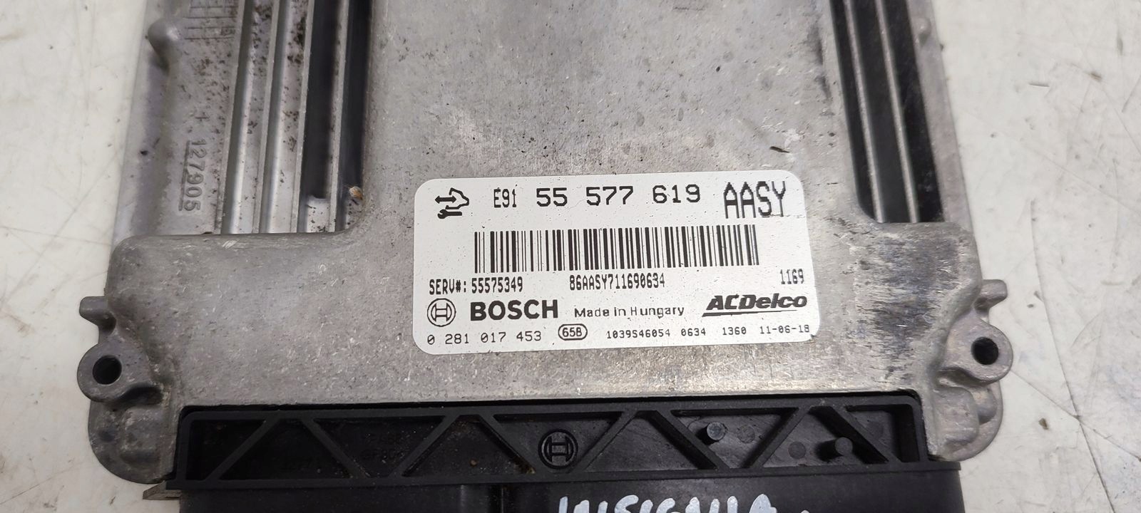 control unit computer of the engine Opel Insignia A LIFT 2,0 CDTI