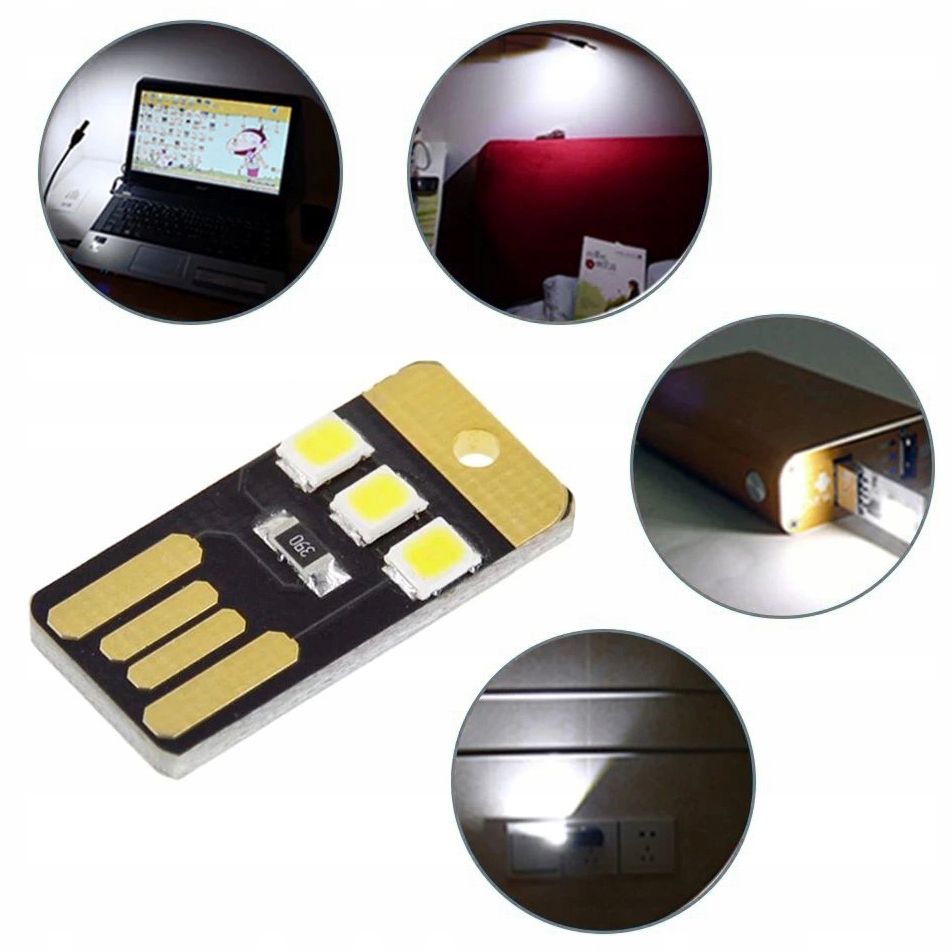 DIODY 3x LED do USB LAPTOPA OTG SMARTFONA AUTA