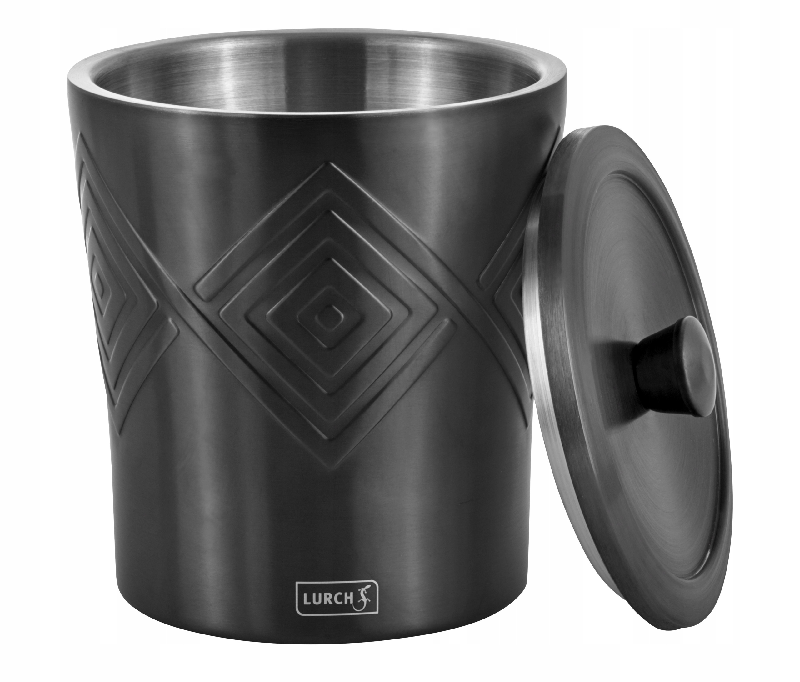 Nádoba Lurch, kbelík izolovaný na led, ocel 1,5 l