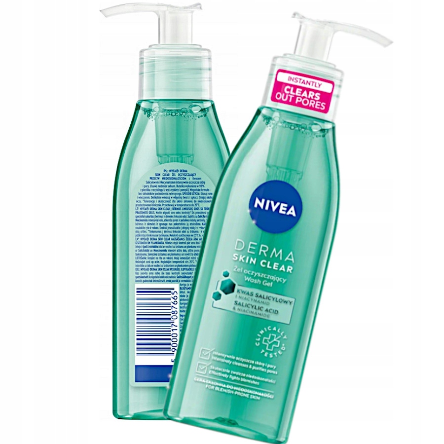 

Nivea Żel Do Twarzy Derma Głęboko Oczyszczający
