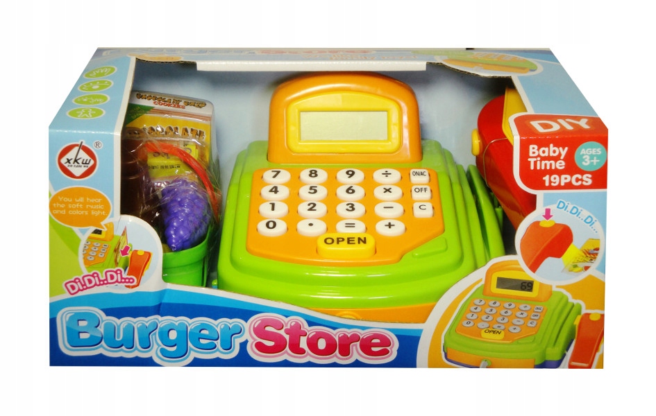 

Kasa fiskalna sklepowa do zabawy dla dzieci