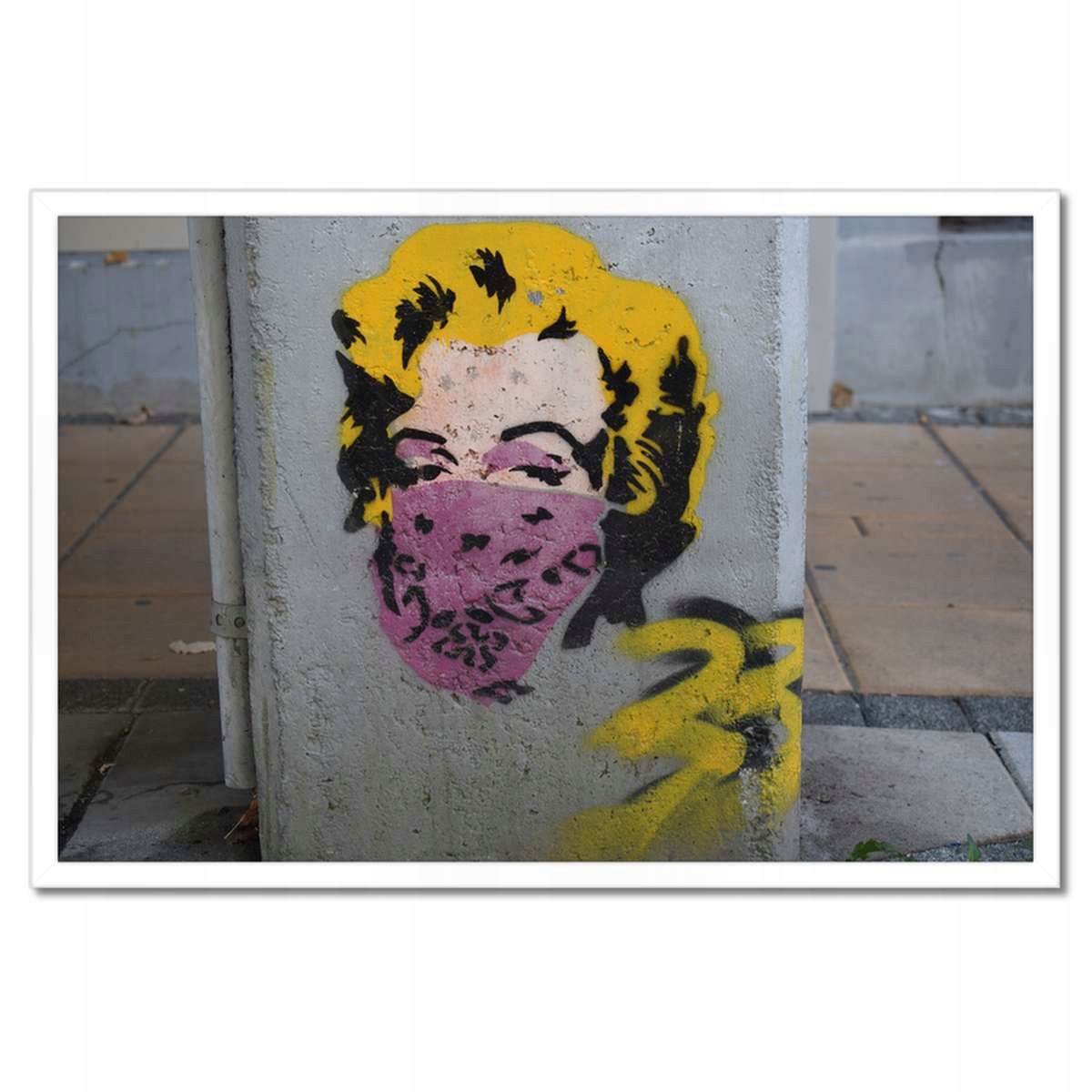 Plakáty v rámu 60x40 Graffiti Pouliční umění