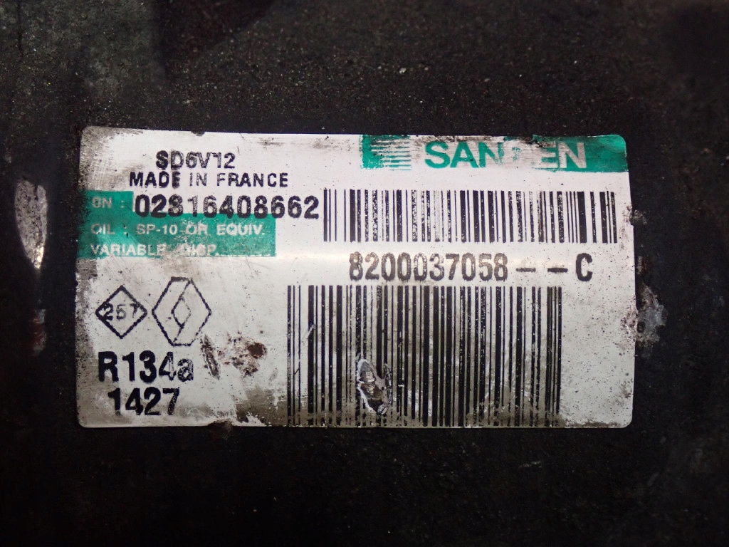 renault и Компрессор кондиционера KLIMATYA8200037058C