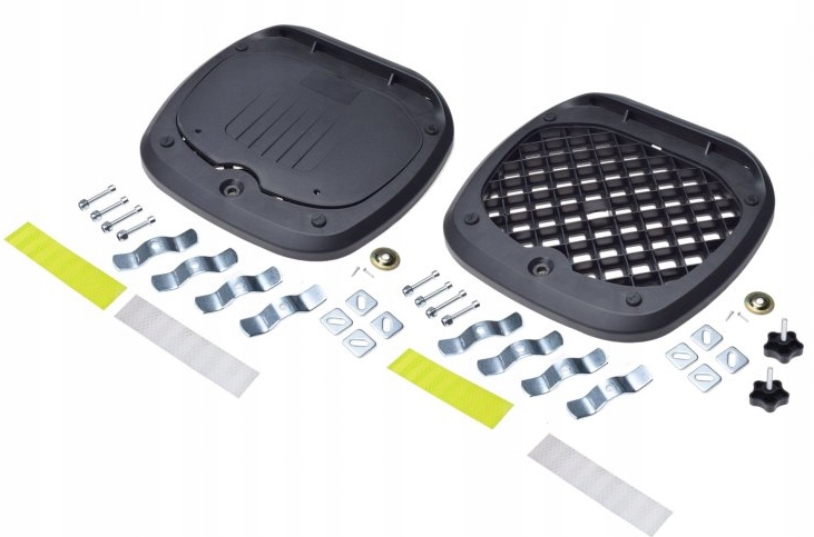 AWINA Kufer motocyklowy z oparciem 45L ADVENTURE Maksymalna pojemność kufra 45 l