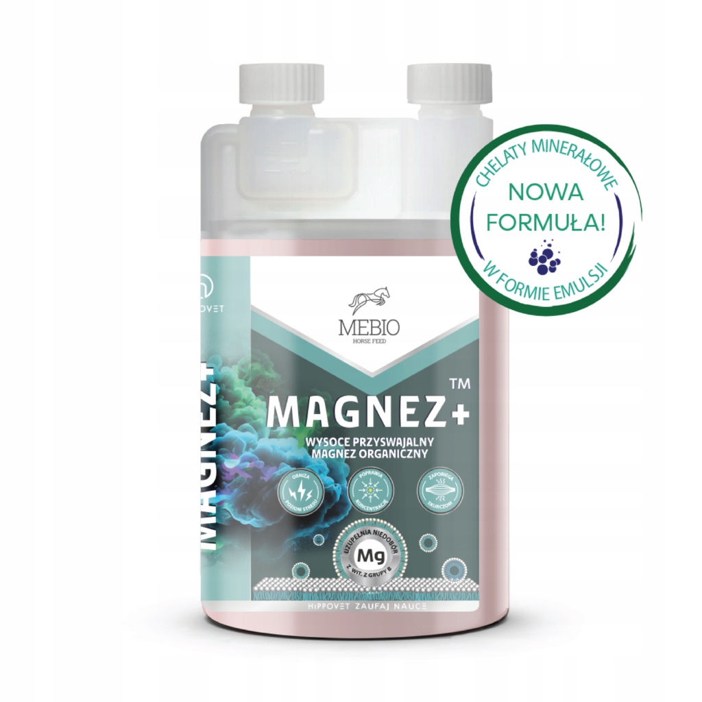 Suplement Magnez+ 1l Mebio