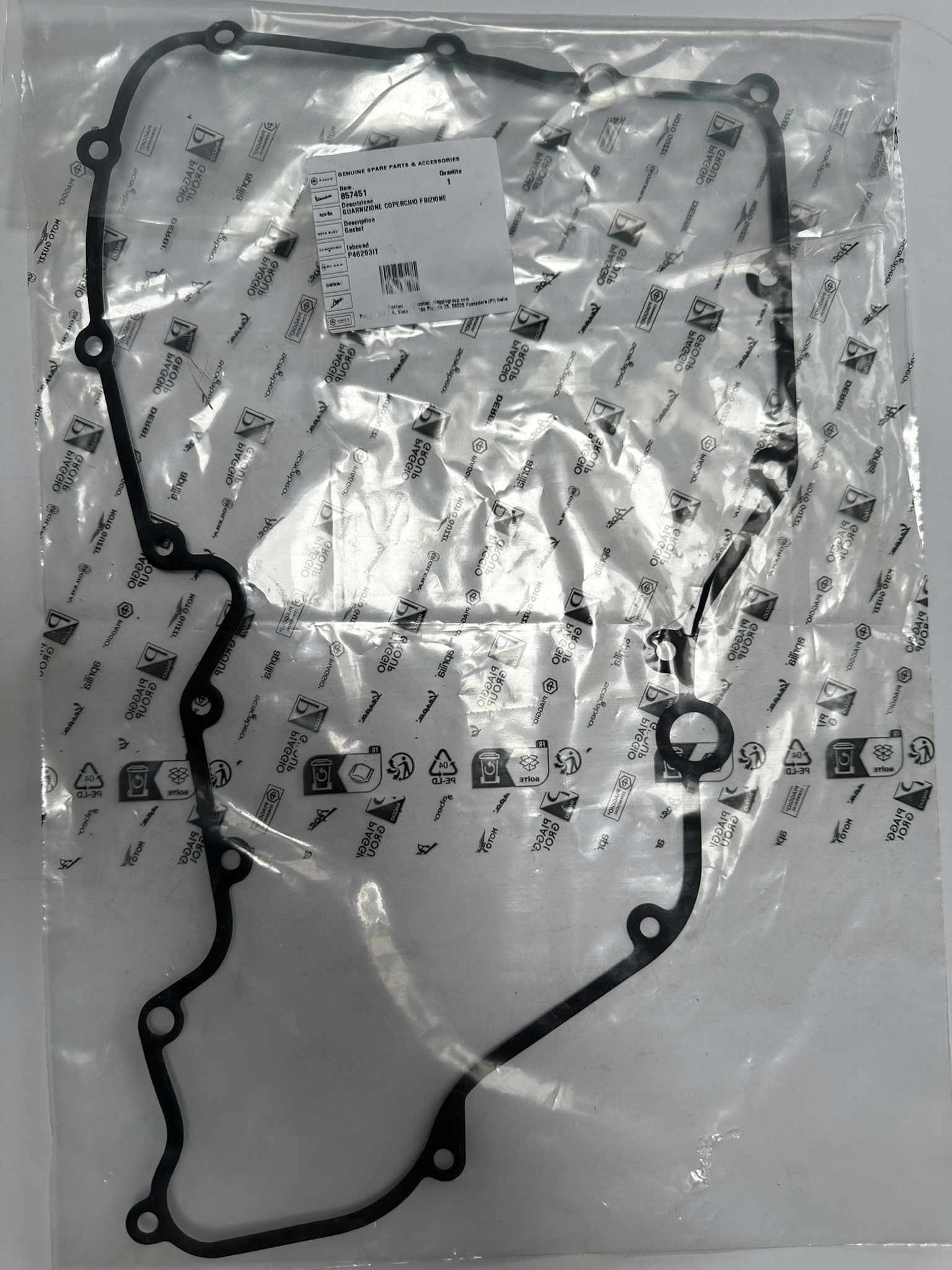 Tesnenie krytu spojky Aprilia Tuono V4 RSV4 1000 1100 Originál