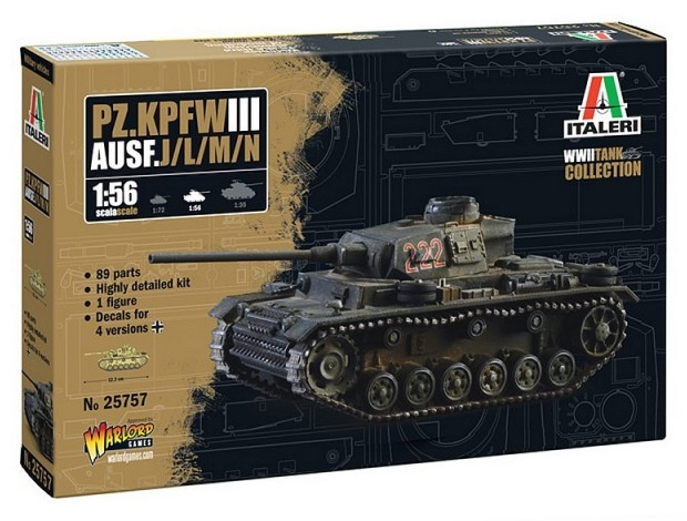1:56 Pz. Kpfw. III Ausf. J/l/m/n