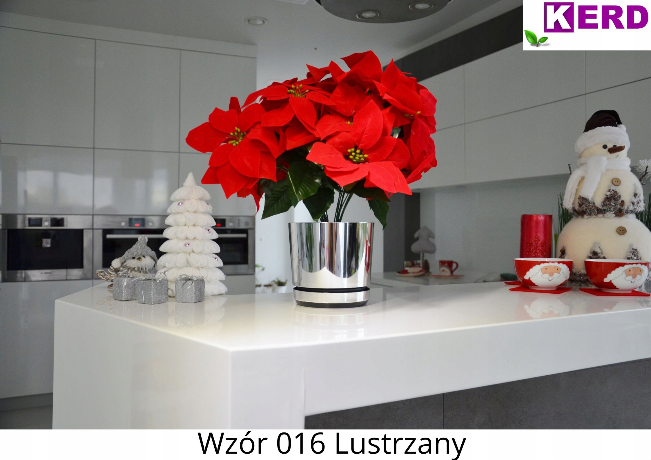 Doniczka DEKOR śr. 21 cm kolor lustrzany Średnica 21.5 cm