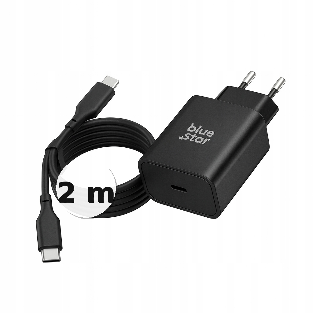 Ładowarka sieciowa 20W QC4.0 z kablem 2m Usb-c do Samsung Galaxy M21