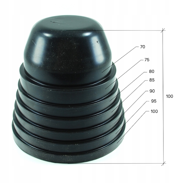 OSŁONA ZAŚLEPKA DEKIEL DO LED HID H1 H3 H4 H7 UNIW Producent części Inny