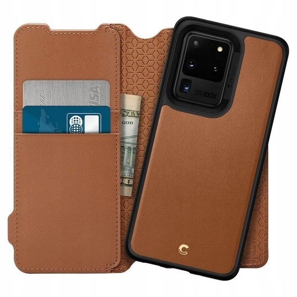 Spigen Ciel Wallet Sam G988 S20 Ultrahnědá/brown ACS00733