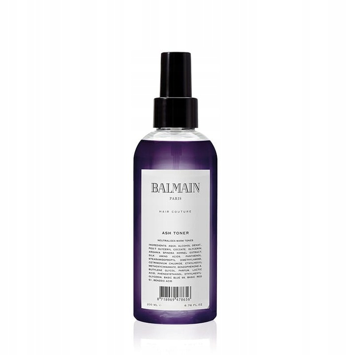 Balmain Hair Ash Toner Spray toner 200 Ml Popelavý toner