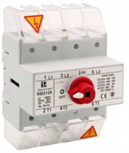 4-pólový izolační odpojovač 125A RSI-4125NW01