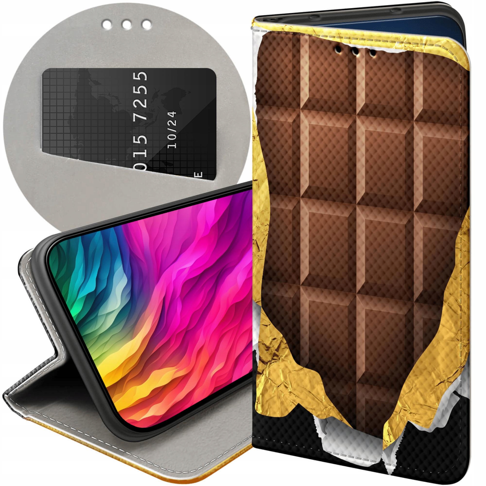 Etui Do Samsung Galaxy S22 Plus S22 Pro Czekolada Choco Słodycze