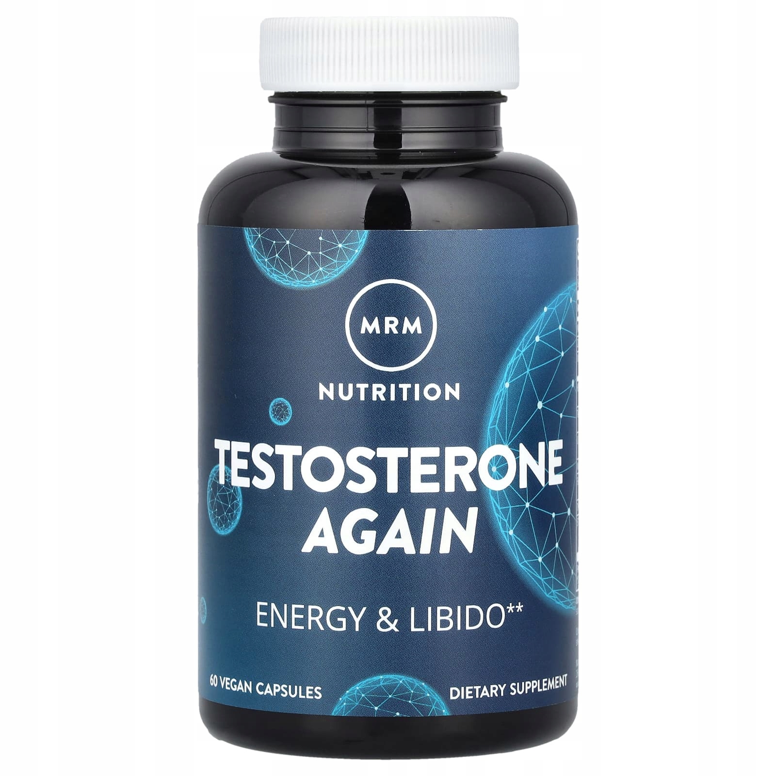 MRM Nutrition, Testosteron Again, Energy & Libido, 60 kapsułek wegańskich
