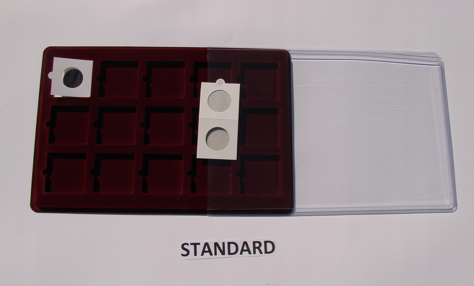 

Paleta Standard Na Monety Typ *holder 15* Zasuwk